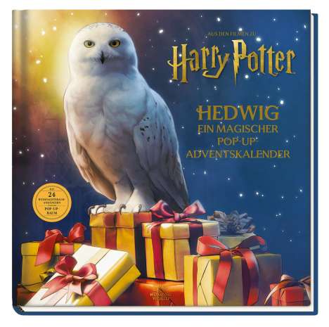 Jody Revenson: Aus den Filmen zu Harry Potter: Hedwig - ein magischer Pop-up Adventskalender, Buch