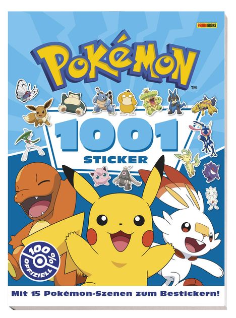 Pokémon: 1001 Sticker, Buch