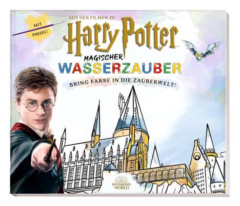 Aus den Filmen zu Harry Potter: Magischer Wasserzauber - Bring Farbe in die Zauberwelt!, Buch