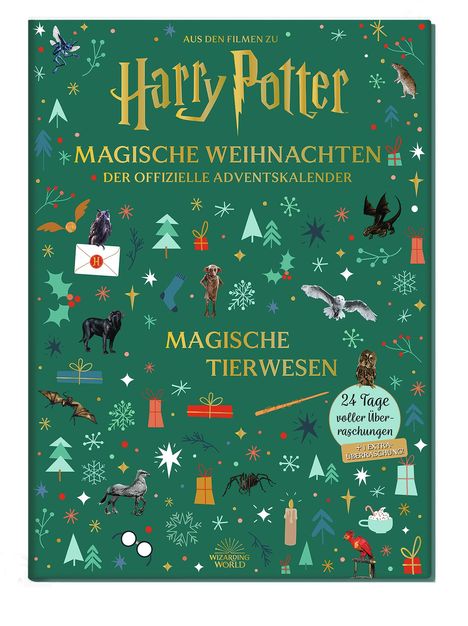 Aus den Filmen zu Harry Potter: Magische Weihnachten - Der offizielle Adventskalender - Magische Tierwesen, Kalender