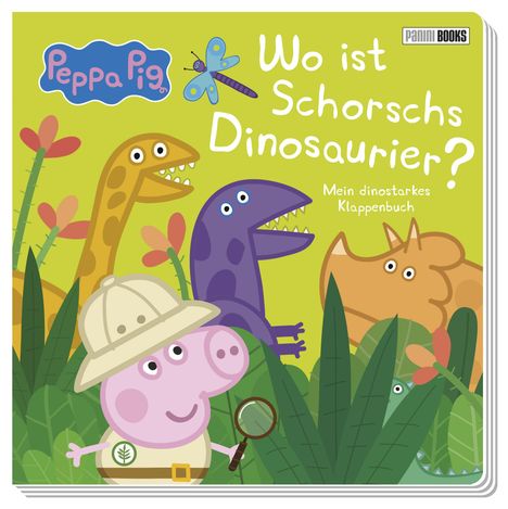 Panini: Peppa Pig: Wo ist Schorschs Dinosaurier? - Mein dinostarkes Klappenbuch, Buch