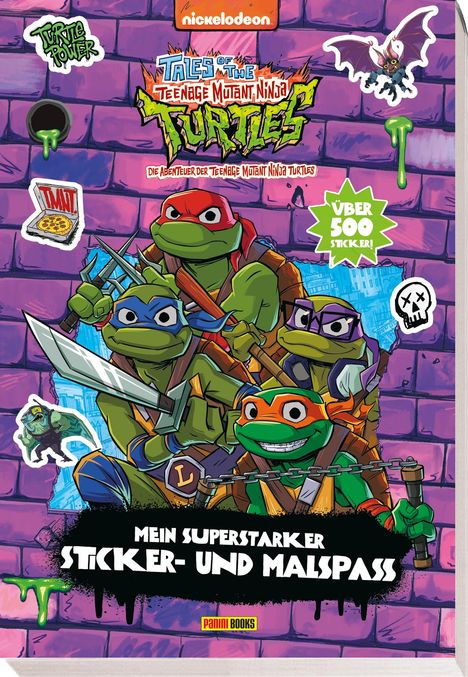 Panini: Tales of the Teenage Mutant Ninja Turtles: Mein superstarker Sticker- und Malspaß, Buch