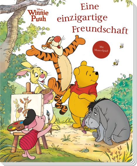 Disney: Disney Winnie Puuh: Eine einzigartige Freundschaft - Mit Memo-Spiel!, Buch