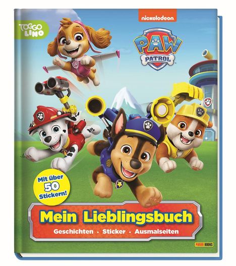 PAW Patrol: Mein Lieblingsbuch - Geschichten - Sticker - Ausmalseiten, Buch