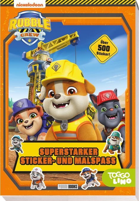 Rubble &amp; Crew: Superstarker Sticker- und Malspaß, Buch