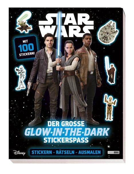 Disney Star Wars: Der große Glow-in-the-Dark-Stickerspaß, Buch