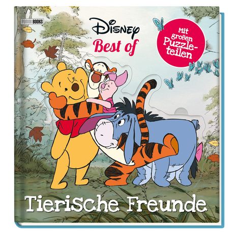 Disney Best of: Tierische Freunde - Mein Puzzleabenteuer, Buch