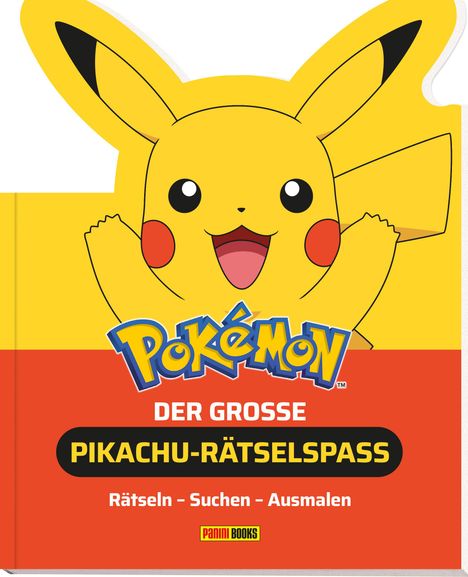 Pokémon: Der große Pikachu-Rätselspaß - Rätseln - Suchen - Ausmalen, Buch