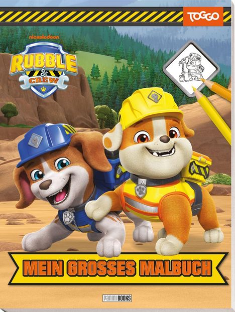 Rubble & Crew: Malbuch, Buch