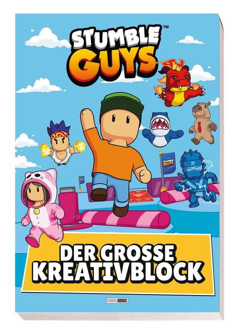 Stumble Guys: Der große Kreativblock, Buch