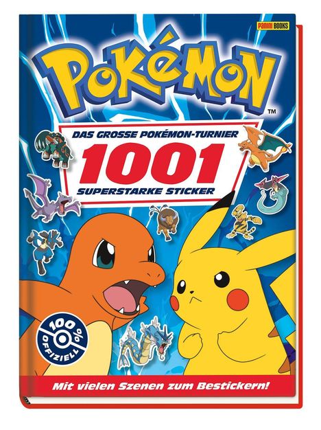 Pokémon: Das große Pokémon-Turnier: 1001 superstarke Sticker, Buch