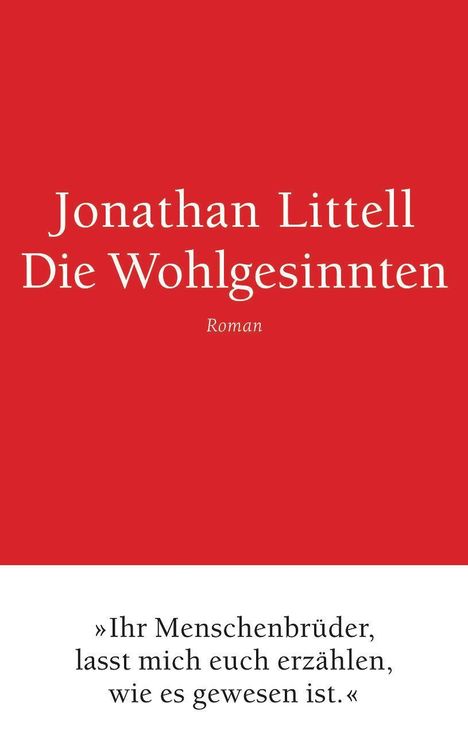 Jonathan Littell: Die Wohlgesinnten, Buch
