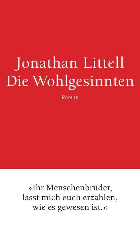 Jonathan Littell: Die Wohlgesinnten, Buch