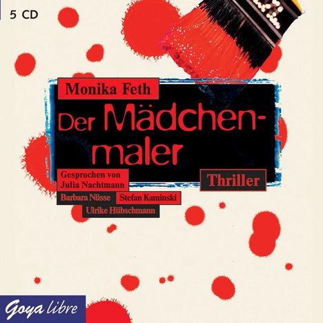 Monika Feth: Der Mädchenmaler, 5 CDs