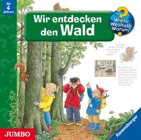 Wieso? Weshalb? Warum? Wir entdecken den Wald, CD