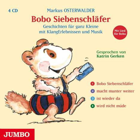 Bobo Siebenschläfer (Erweiterte Gesamtausgabe), 4 CDs