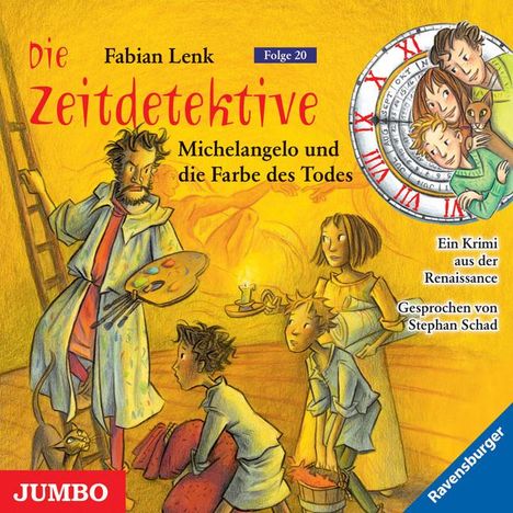 Fabian Lenk: Die Zeitdetektive 20. Michelangelo und die Farbe des Todes, CD