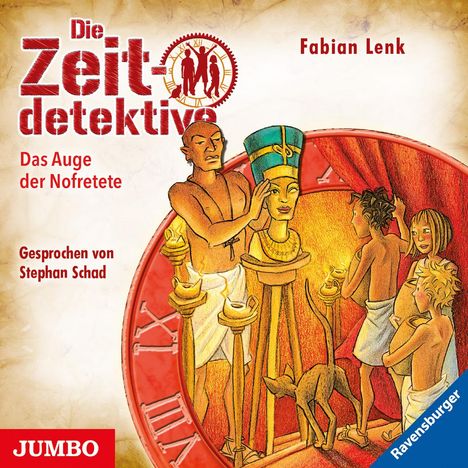 Fabian Lenk: Die Zeitdetektive 25. Das Auge der Nofretete, CD