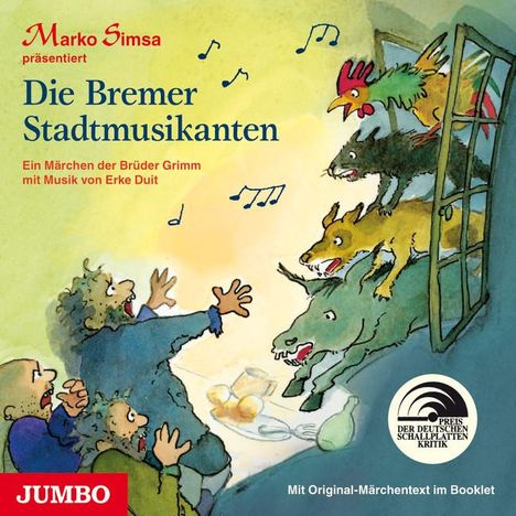 Marko Simsa: Die Bremer Stadtmusikanten, CD