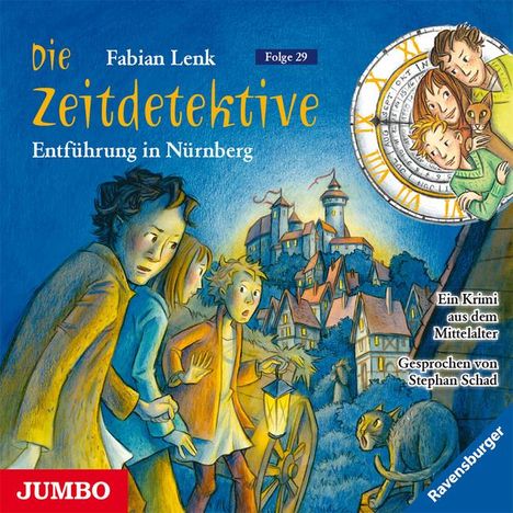 Fabian Lenk: Die Zeitdetektive 29. Entführung in Nürnberg, CD