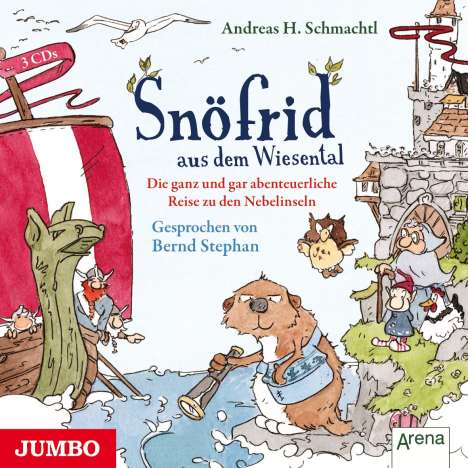 Andreas H. Schmachtl: Snöfrid aus dem Wiesental 02. Die ganz und gar abenteuerliche Reise zu den Nebelinseln, CD