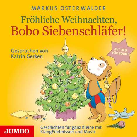Markus Osterwalder: Fröhliche Weihnachten, Bobo Siebenschläfer, CD