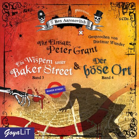 Ben Aaronovitch: Ihr Einsatz, Peter Grant (Band 3 &amp; 4), 2 MP3-CDs