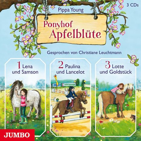 Pippa Young: Ponyhof Apfelblüte, 3 CDs