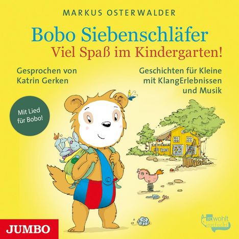 Bobo Siebenschläfer. Viel Spaß im Kindergarten!, CD