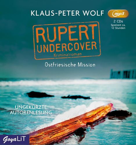 Klaus-Peter Wolf: Rupert undercover. Ostfriesische Mission, 2 MP3-CDs
