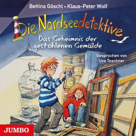 Klaus-Peter Wolf: Die Nordseedetektive (08) Das Geheimnis der gestohlenen Gemälde, CD