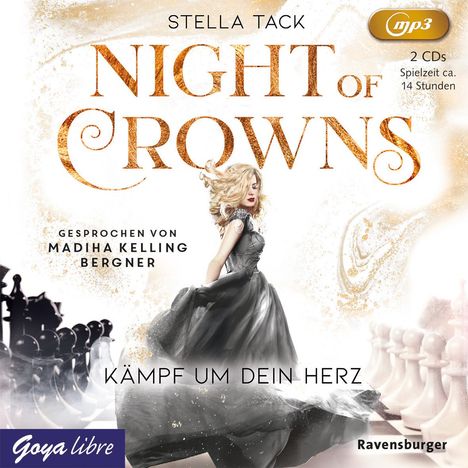 Stella Tack: Night of Crowns 02. Kämpf um dein Herz, 2 MP3-CDs