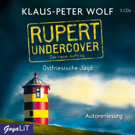 Klaus-Peter Wolf: Rupert undercover. Ostfriesische Jagd, 5 CDs