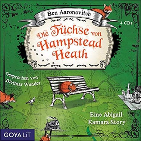 Ben Aaronovitch: Die Füchse von Hampstead Heath, 4 CDs