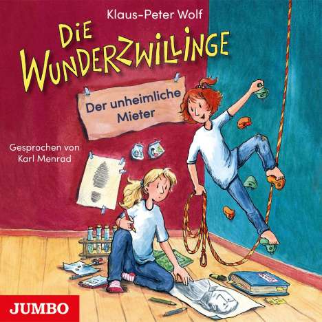 Klaus-Peter Wolf: Die Wunderzwillinge 01. Der unheimliche Mieter, CD