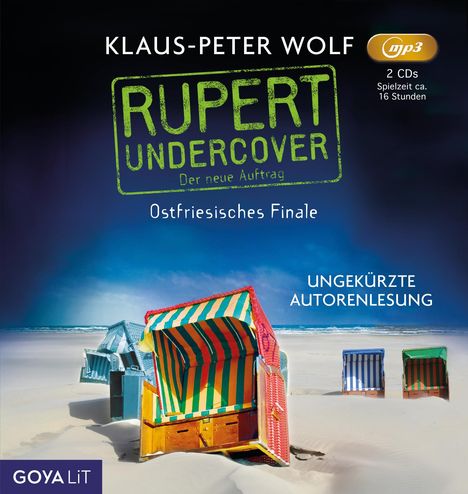 Klaus-Peter Wolf: Rupert Undercover. Ostfriesisches Finale, 2 MP3-CDs