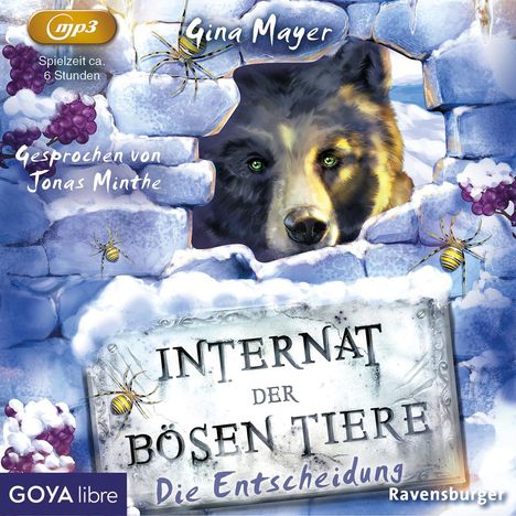 Gina Mayer: Internat der bösen Tiere (06) Die Entscheidung, MP3-CD