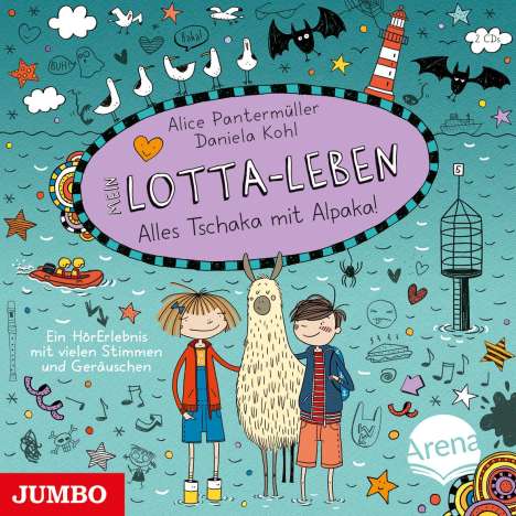 Alice Pantermüller: Mein Lotta-Leben - Alles tschaka mit Alpaka, 2 CDs