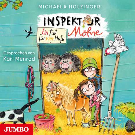 Michaela Holzinger: Inspektor Möhre - Ein Fall für vier Hufe, 2 CDs