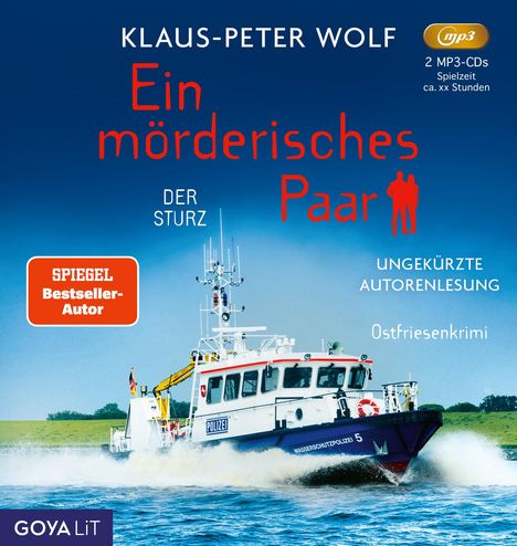 Klaus-Peter Wolf: Ein mörderisches Paar. Der Sturz, 2 MP3-CDs