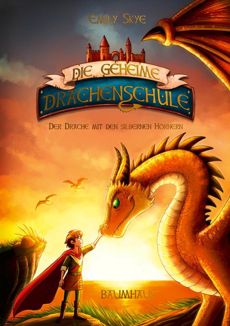 Emily Skye: Die geheime Drachenschule 2 - Der Drache mit den silbernen Hörnern, Buch