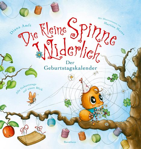 Diana Amft: Die kleine Spinne Widerlich - Der Geburtstagskalender, Kalender