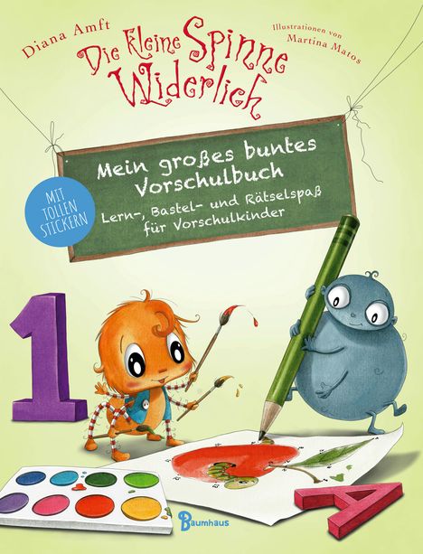 Diana Amft: Die kleine Spinne Widerlich - Mein großes buntes Vorschulbuch, Buch