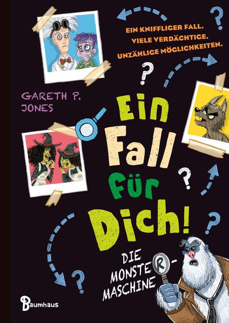 Gareth P. Jones: Ein Fall für DICH - Die Monster-Maschine, Buch