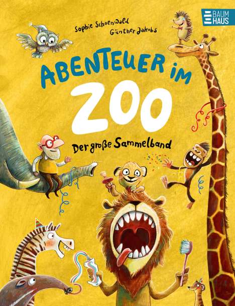 Sophie Schoenwald: Abenteuer im Zoo - Der große Sammelband, Buch