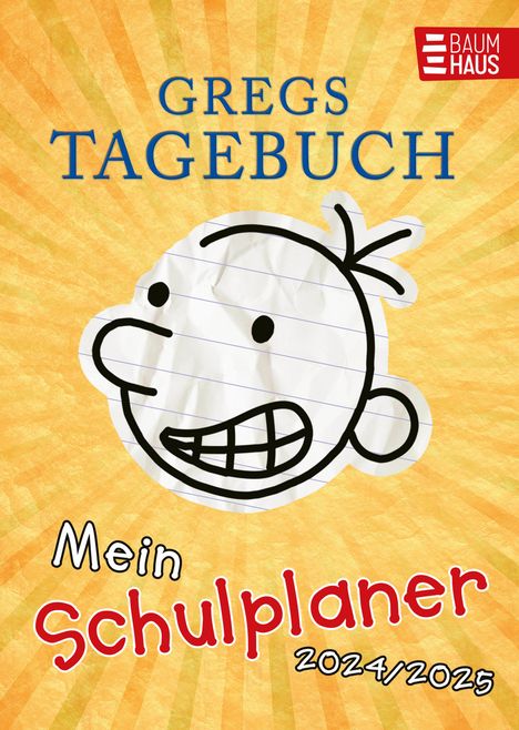 Jeff Kinney: Gregs Tagebuch - Mein Schulplaner 2024/2025, Buch