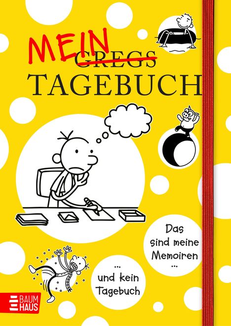 Jeff Kinney: Gregs (Mein) Tagebuch, Buch