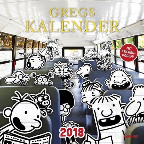 Jeff Kinney: Gregs Kalender 2018, Diverse