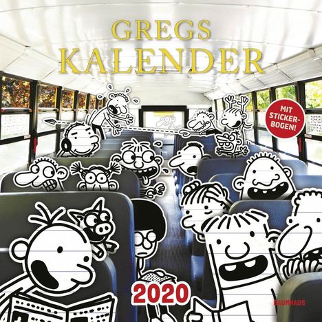 Jeff Kinney: Gregs Kalender 2020, Diverse