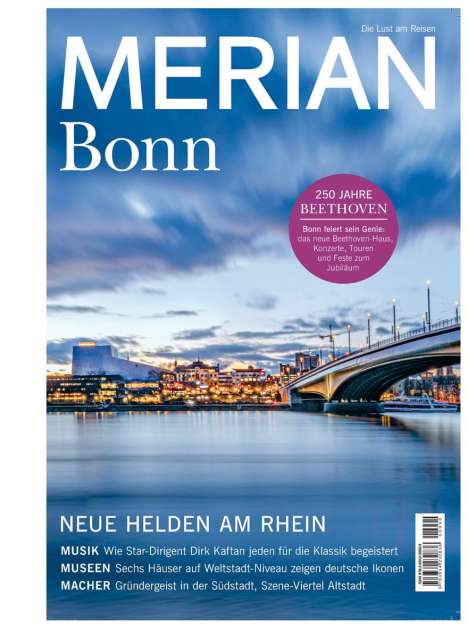 MERIAN Magazin Bonn 01/20, Buch